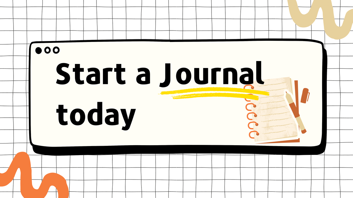 📔 Day 18: Start a Journal