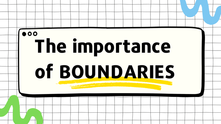 ✋ Day 16: The importance of boundaries